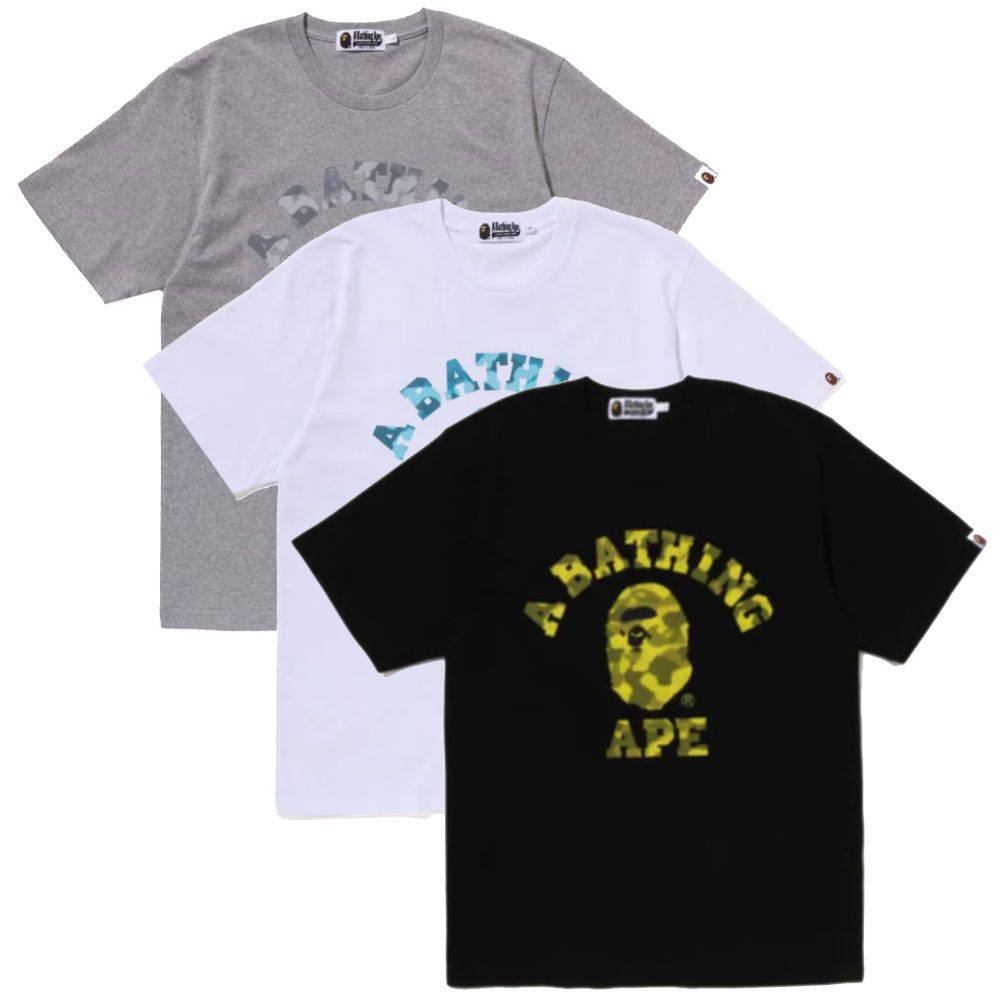 베이프 레디에이션 카모 칼리지 반팔티 1J20109025 [베이프 특가] | 크로켓