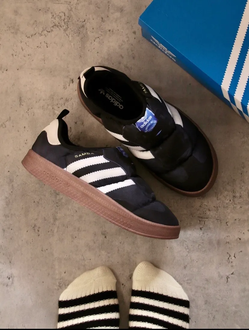 아디다스 오리지널스 퍼피렛 삼바 블랙 HP6700