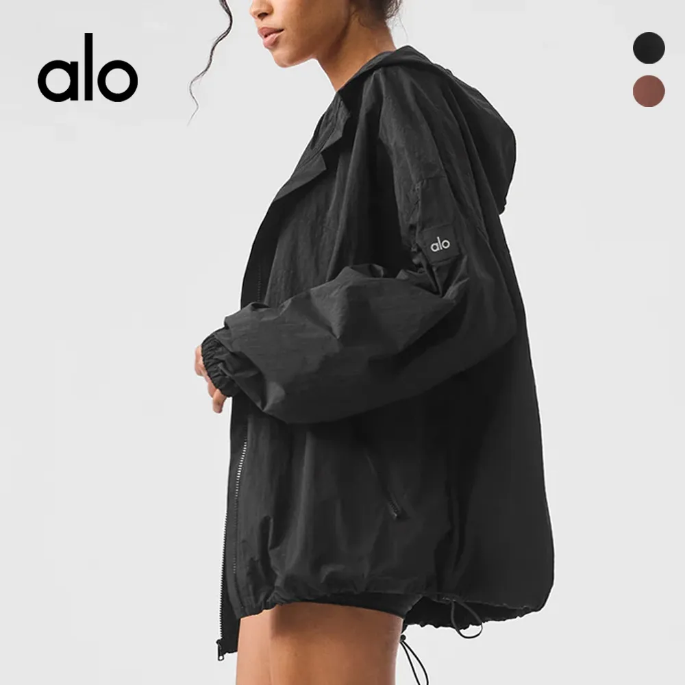 알로 요가 빈티지 나일론 립스톱 트랙 자켓 ALO RIPSTOP TRACK JACKET | 크로켓
