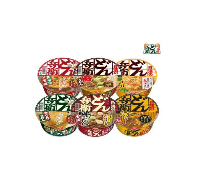 일본 닛신 돈베이 컵라면 시리즈