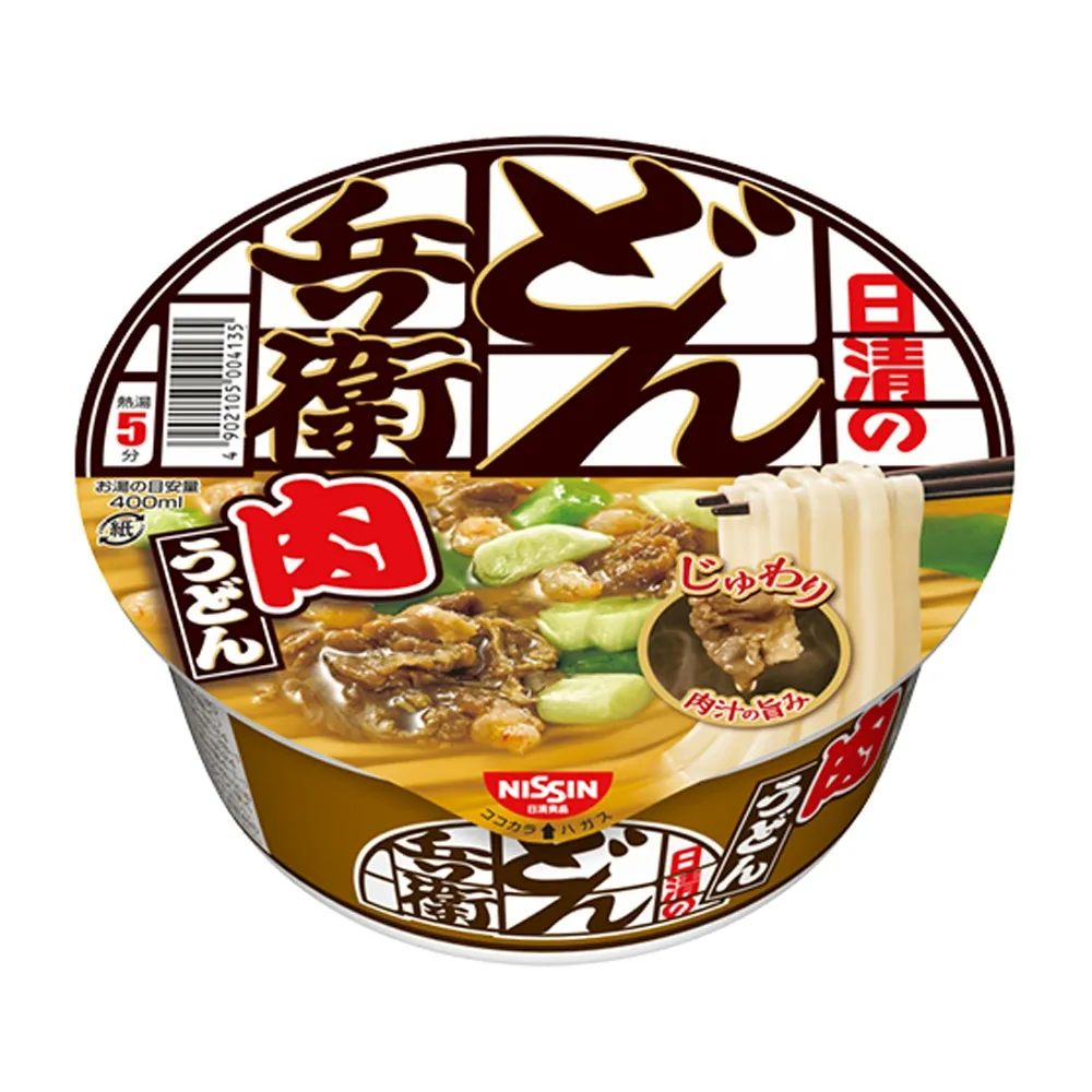 닛신 컵라면 돈베이 키츠네 우동 소바 95g