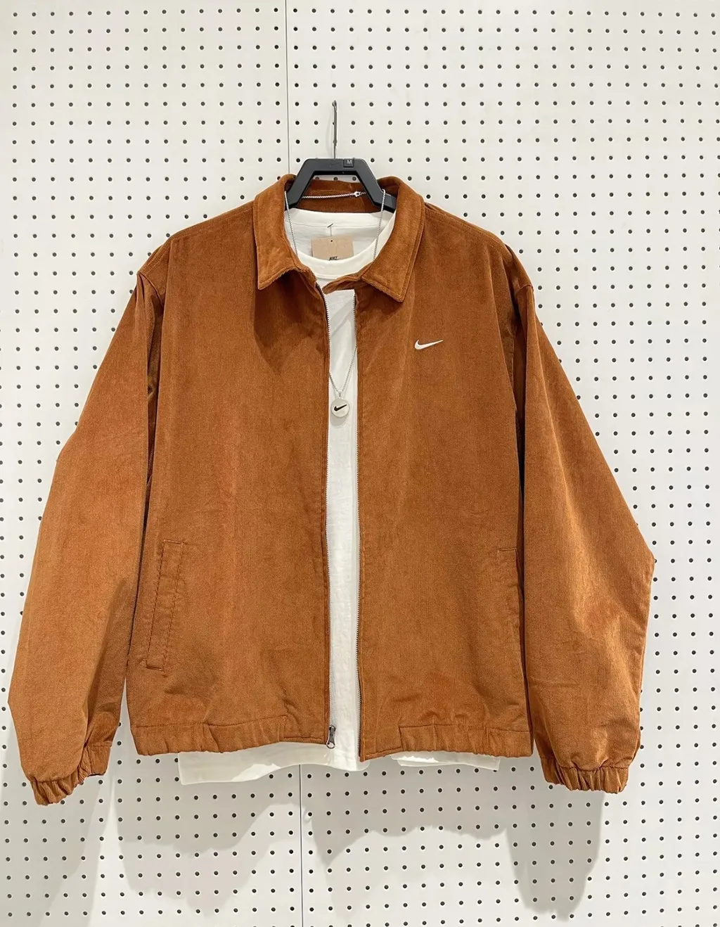 나이키 라이프 해링턴 코듀로이 자켓 브라운 DX9071-270