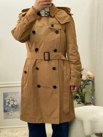 버버리 엠버포드 트렌치코트 80735071 카멜