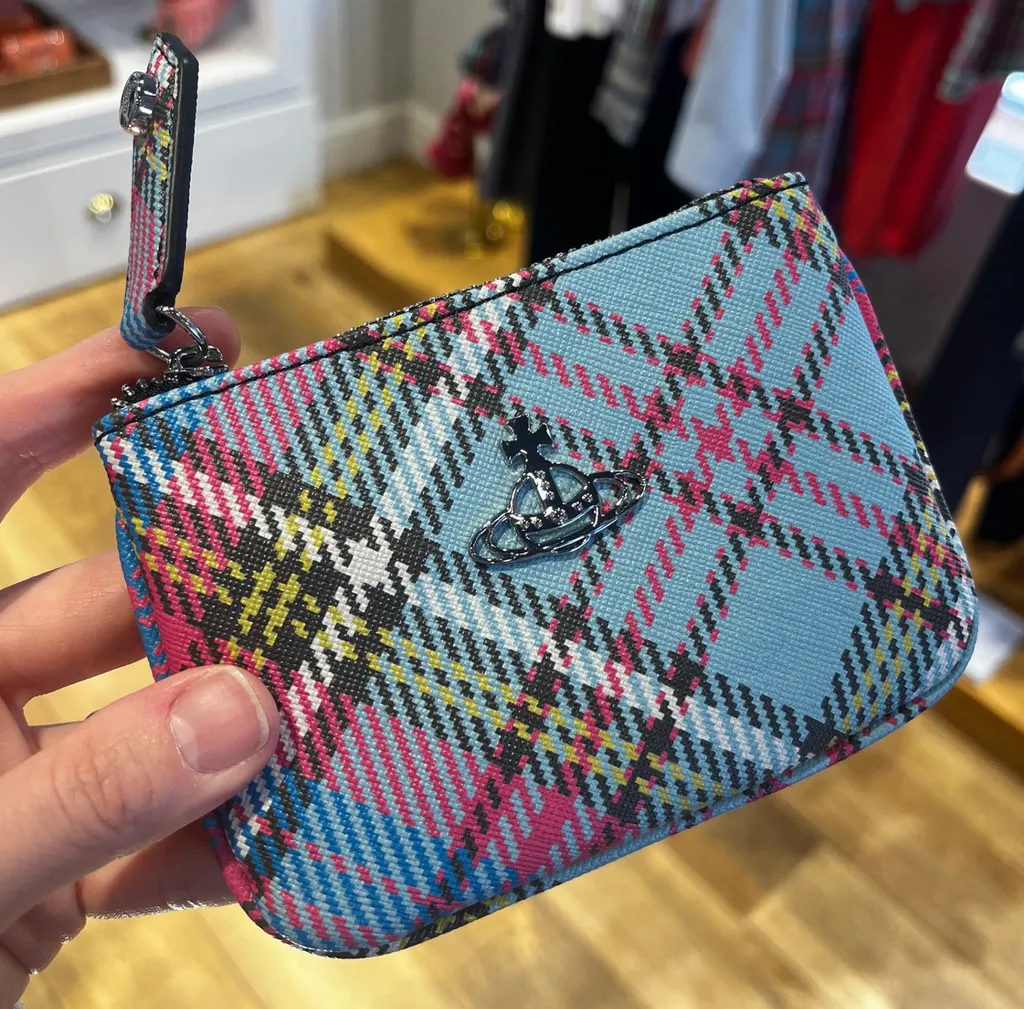 비비안웨스트우드 바이오그린 체크 코인지갑 510 10007 (영국아울렛) | 크로켓