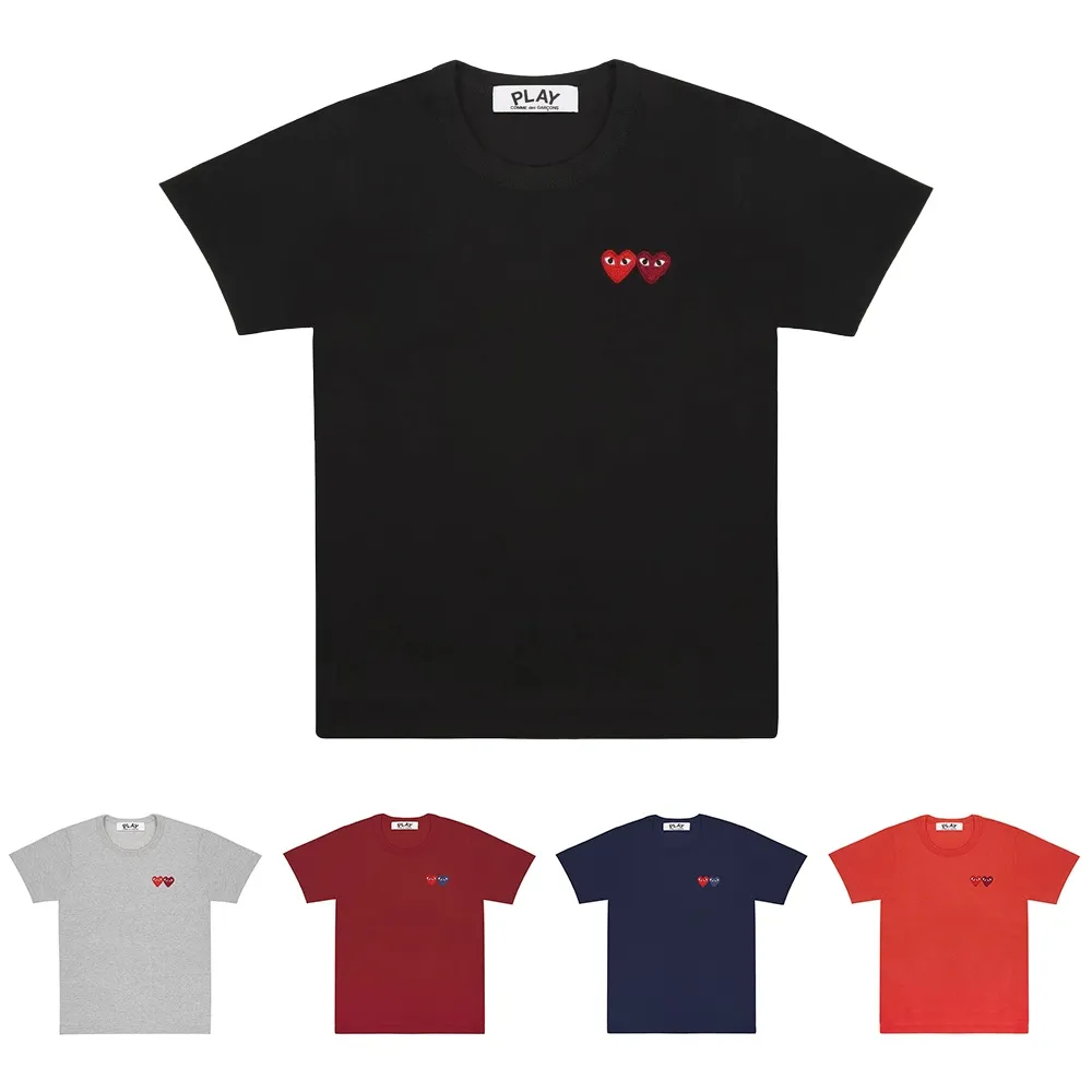 꼼데가르송 더블와펜 반팔티 남녀공용 5컬러 쇼핑백 AX-T226-051