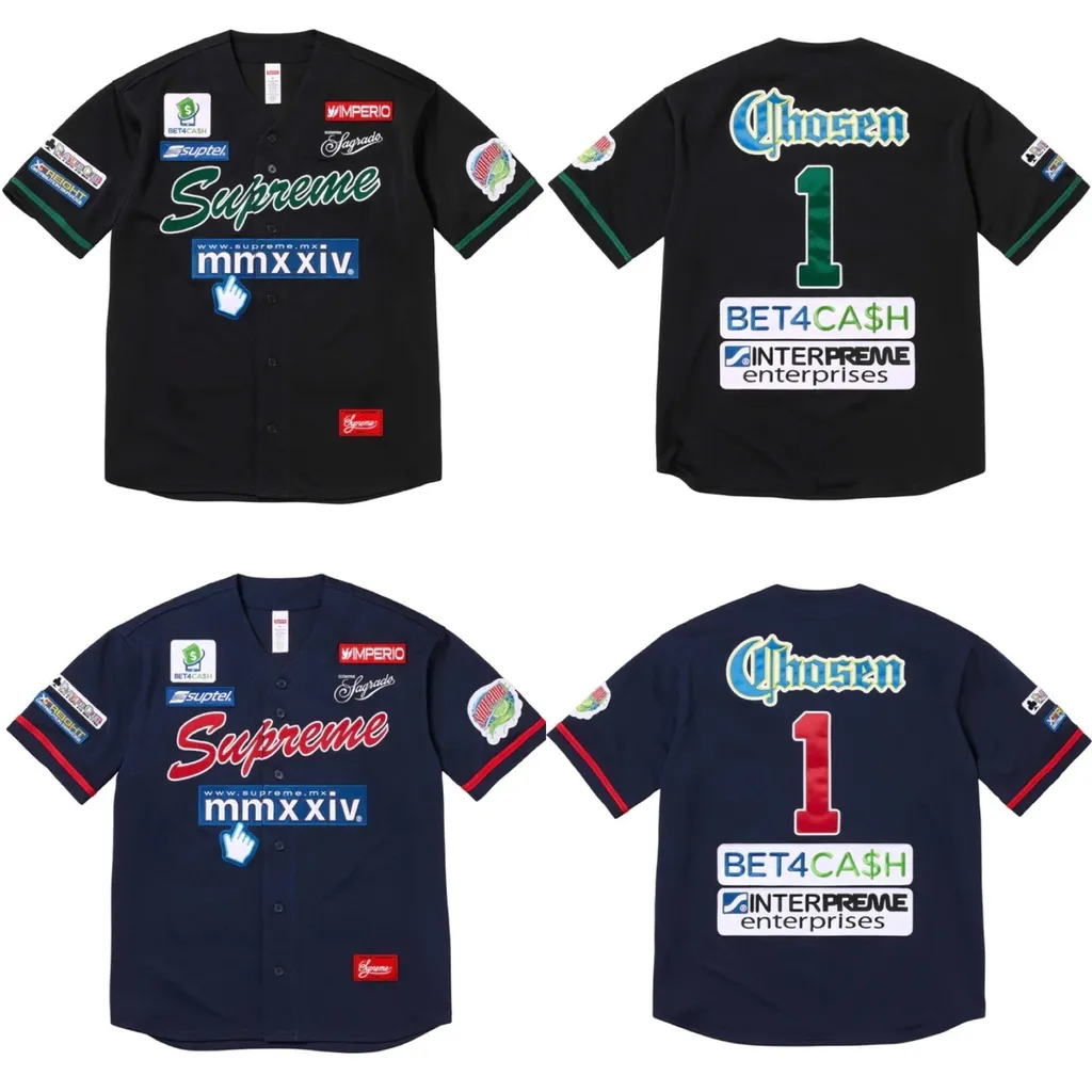 Supreme 24SS Chosen One Baseball Jersey | 상품 상세 | 크로켓