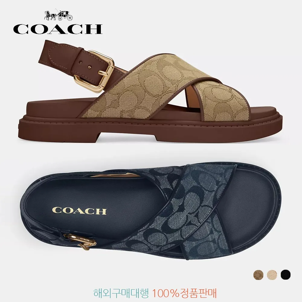 코치 프레이저 스트랩 샌들 Coach Outlet Fraser Sandal CR865 CT645