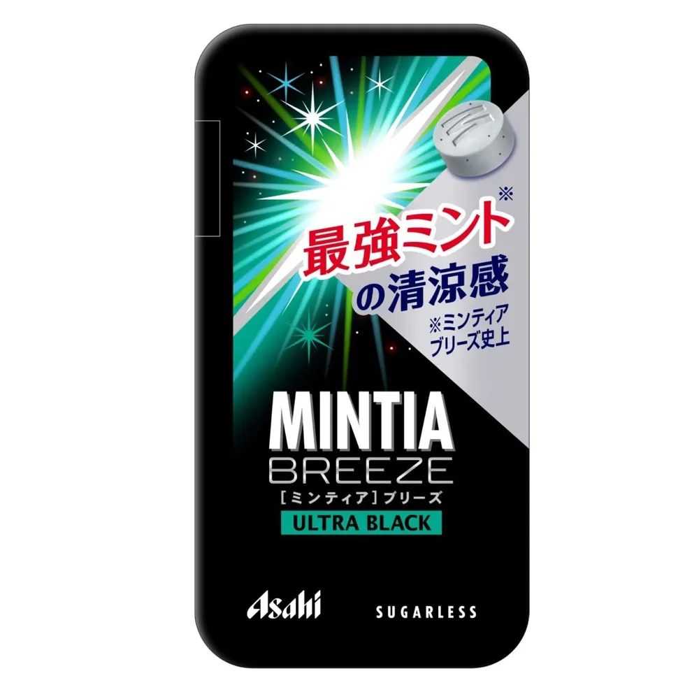 아사히 민티아 브리즈 울트라 블랙 30태블릿 8박스 박하 일본산