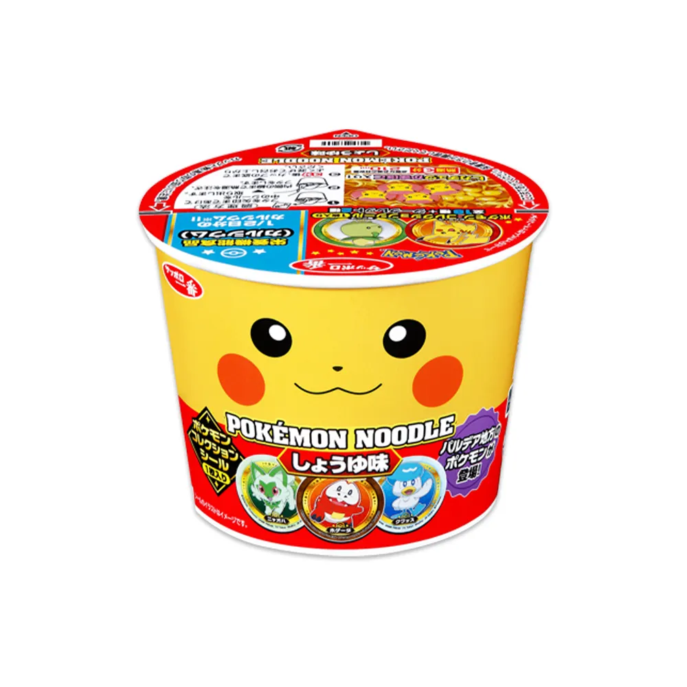 [해외] 포켓몬 컵라면 간장맛 씨푸드맛