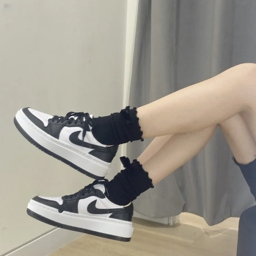 나이키 조던1 엘리베이트 로우 판다 범고래 블랙 화이트 우먼스 DH7004-109