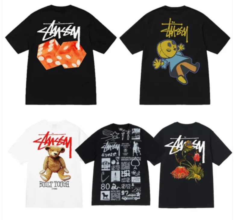 [미국공홈] 스투시 STUSSY 프린팅 반팔 티셔츠