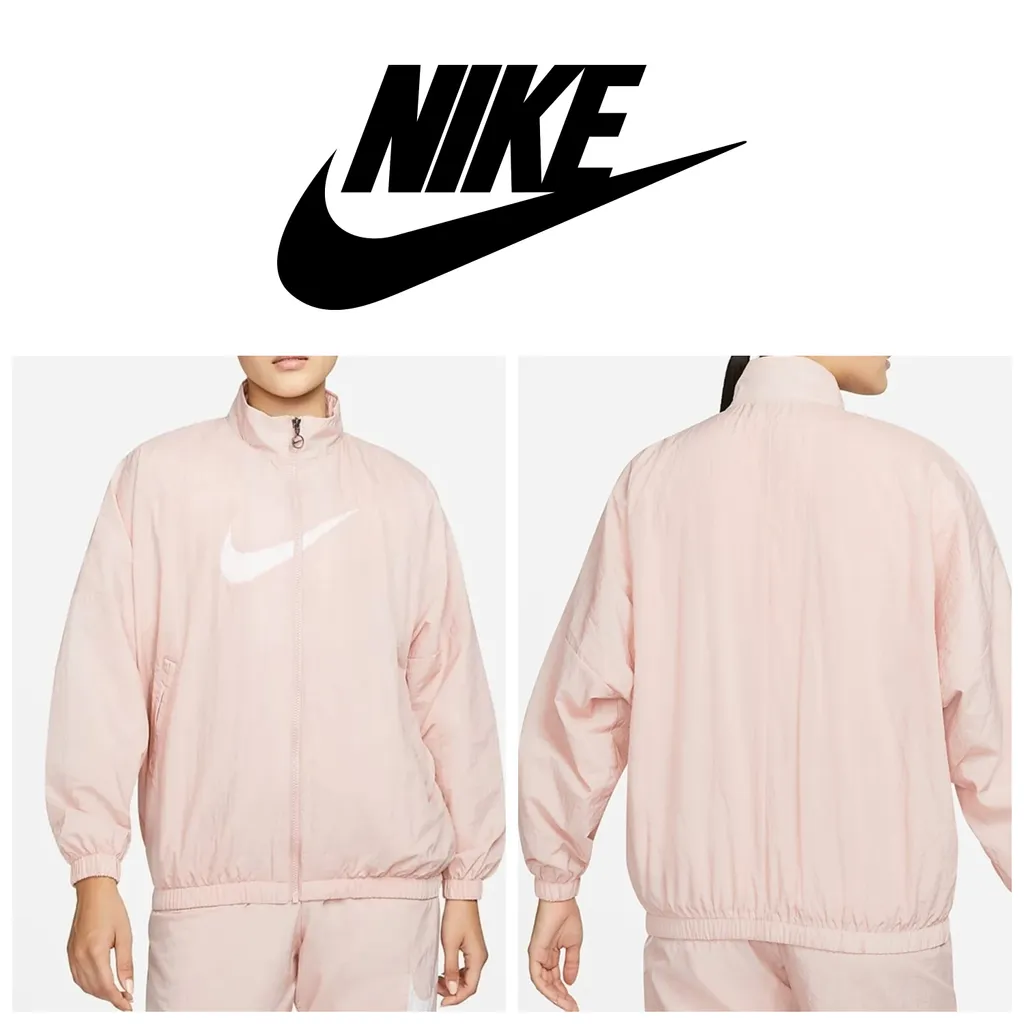 나이키 우먼스 에센셜 우븐 자켓 바람막이 DM6182-601