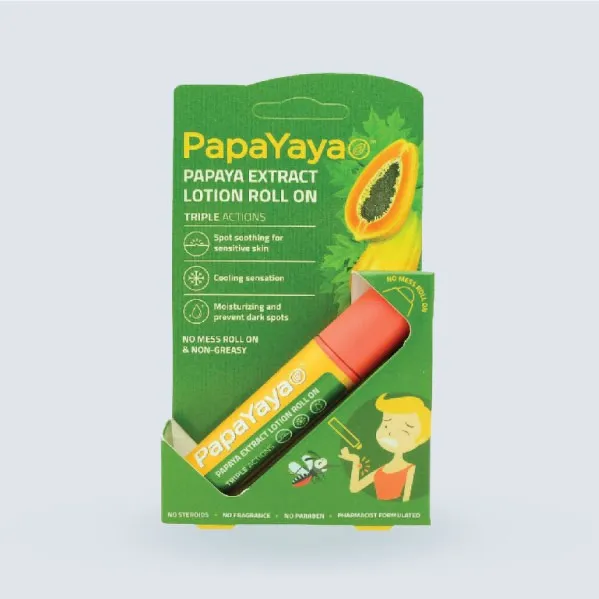 [해외] 파파야야 Papayaya 파파야 로션 롤 온 (10ml)  / 아이용 버물리 (모기물린데)