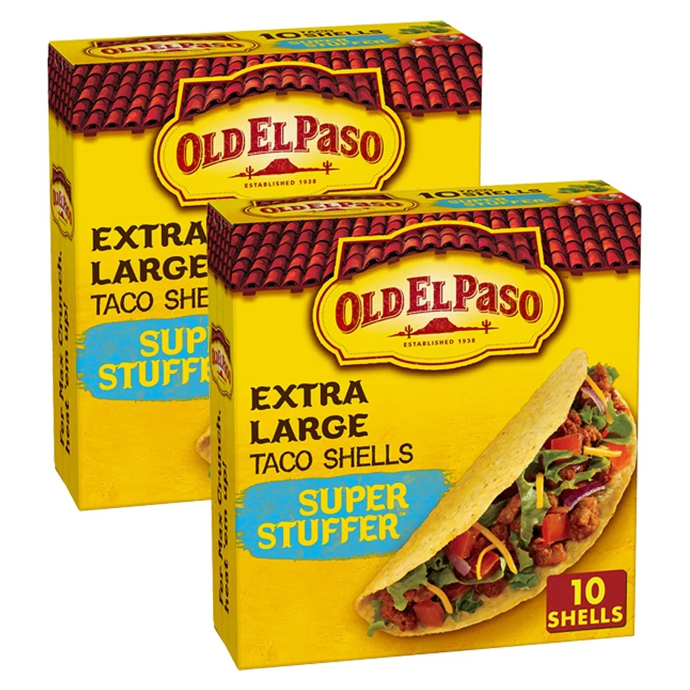 [해외] Old El Paso 올드엘파소 타코쉘 엑스트라 라지 10입 2팩