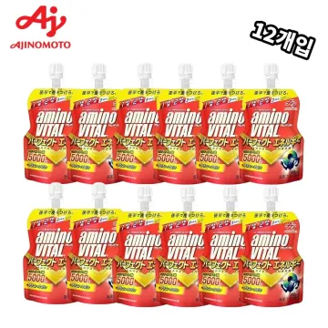 12개입 아미노바이탈 퍼펙트 에너지젤 5000mg 파워젤 자전거 라이딩 마라톤 러닝