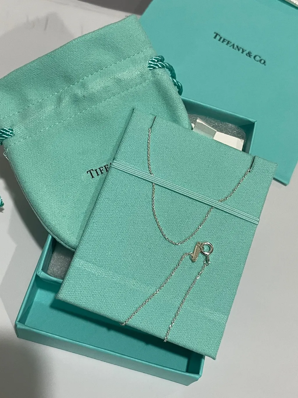 티파니앤코 실버 체인 목걸이 Tiffany&co Chain in Silver 16