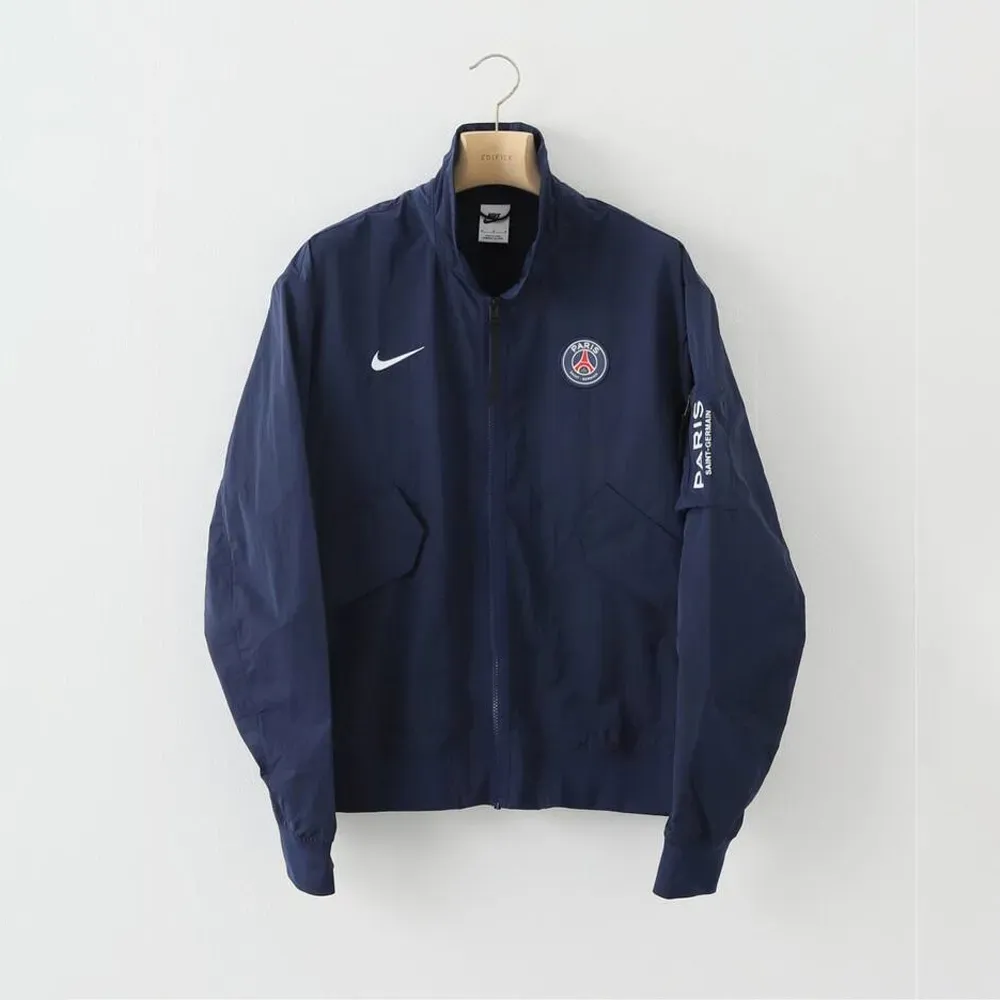 나이키 X 파리 생제르망 PSG 바람막이 봄버 자켓 DN1489-410