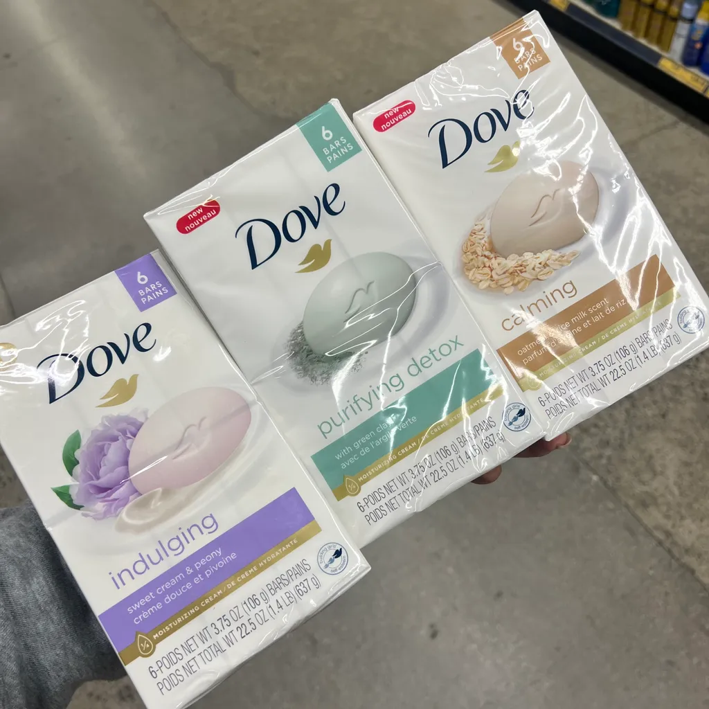 도브 뷰티바 6개입 세트 3종류 향 dove 비누 | 크로켓