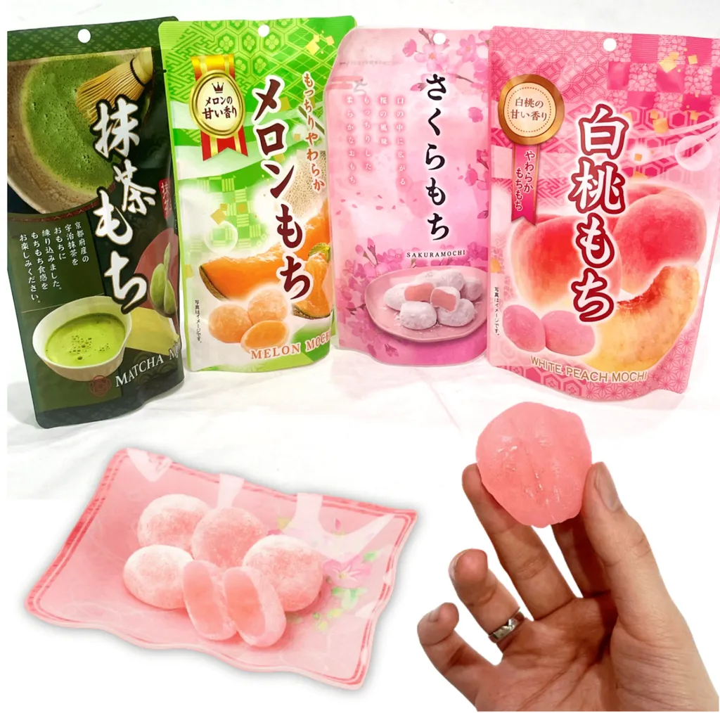 일본 모찌 스탠다드팩 130g / 5가지 맛 / 일본 떡 / 말차모찌 / 딸기모찌 / 복숭아모찌 | 크로켓