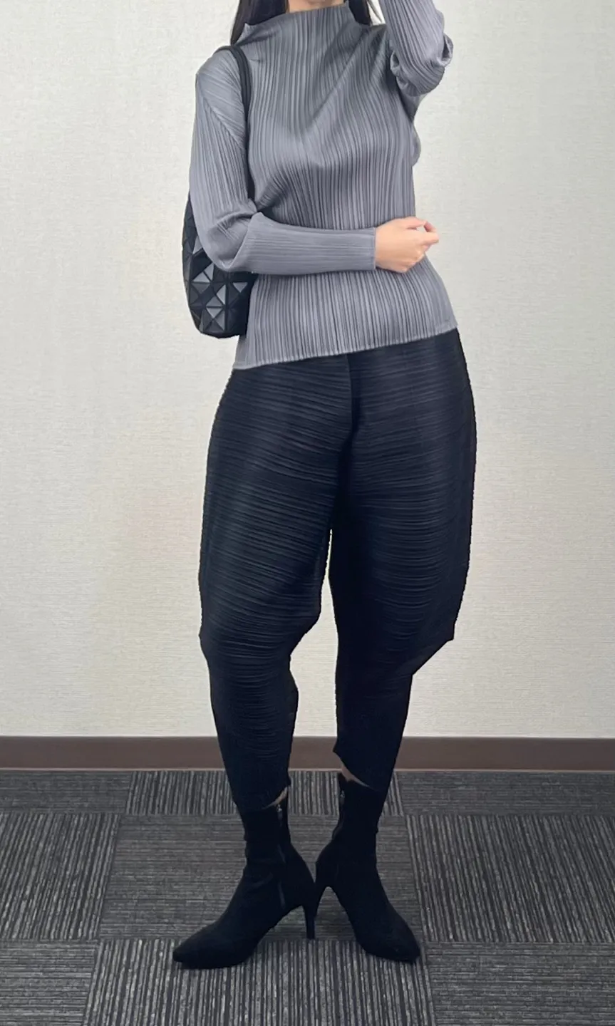 이세이미야케 플리프플리즈 씨커 바운스 팬츠 PP31JF411