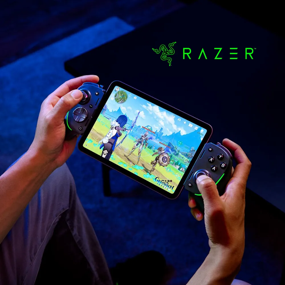레이저 [해외] 2024 Razer 레이저 키시 울트라 모바일 컨트롤러 게임 패드 (USB-C) - 안드로이드 아이폰15 아이패드 미니 등 호환