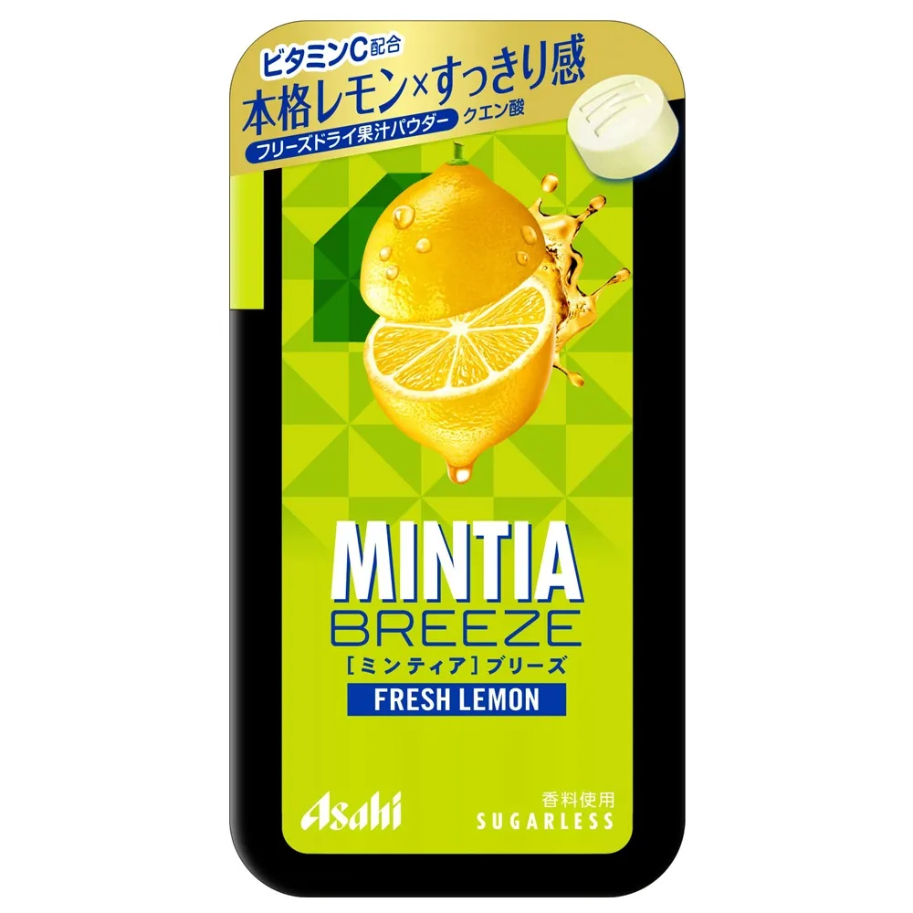 아사히 민티아 브리즈 프레시 레몬 30태블릿 8박스 일본산