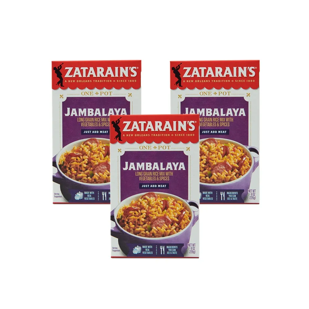 [해외] Zatarain 자타라인 잠발라야 라이스 266g 3개