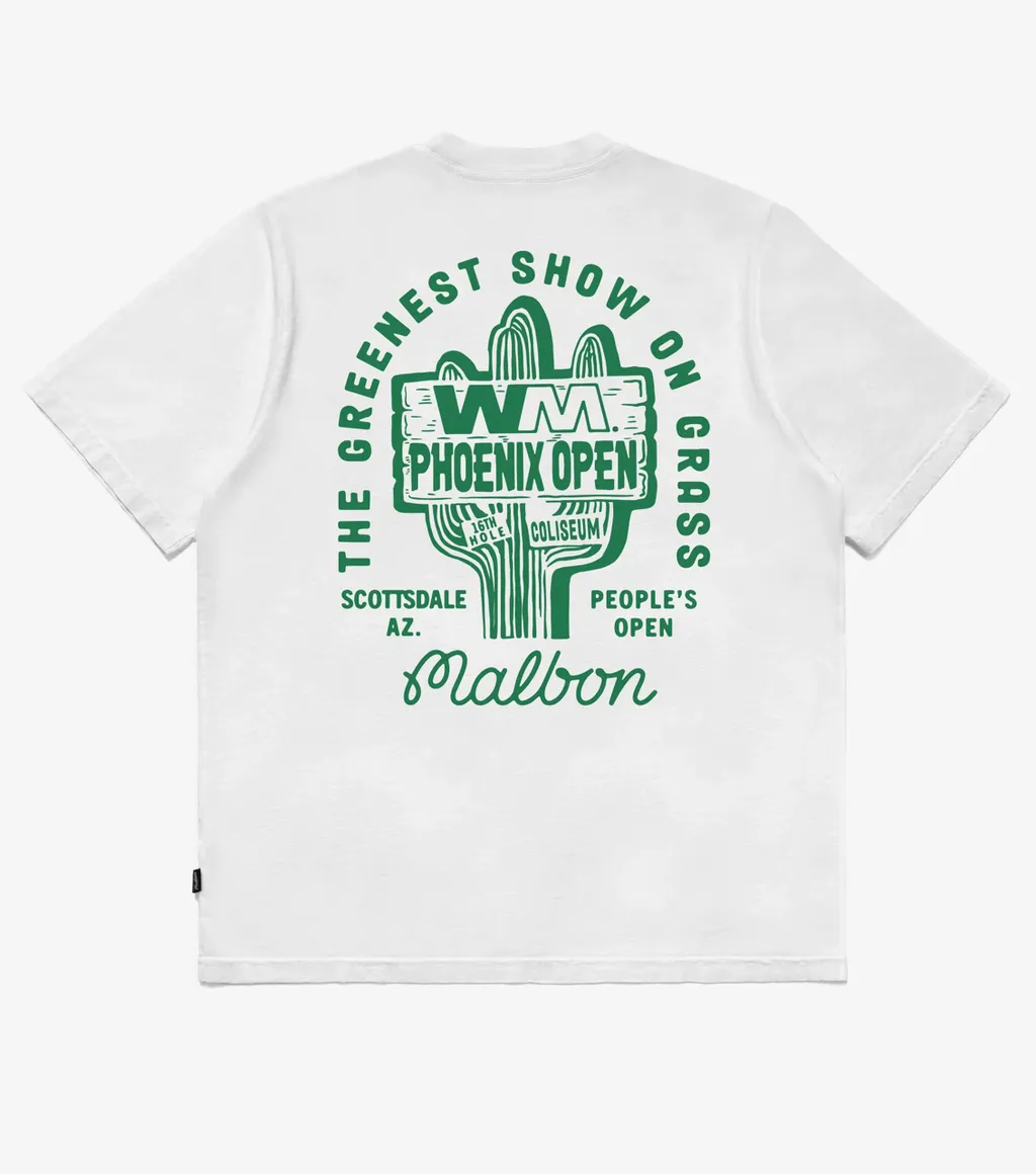 말본 웨이스트매니지먼트 칵터스 숏슬리브 티셔츠 MALBON X WASTE MANAGEMENT CACTUS SHORT SLEEVE  T-SHIRT | 크로켓