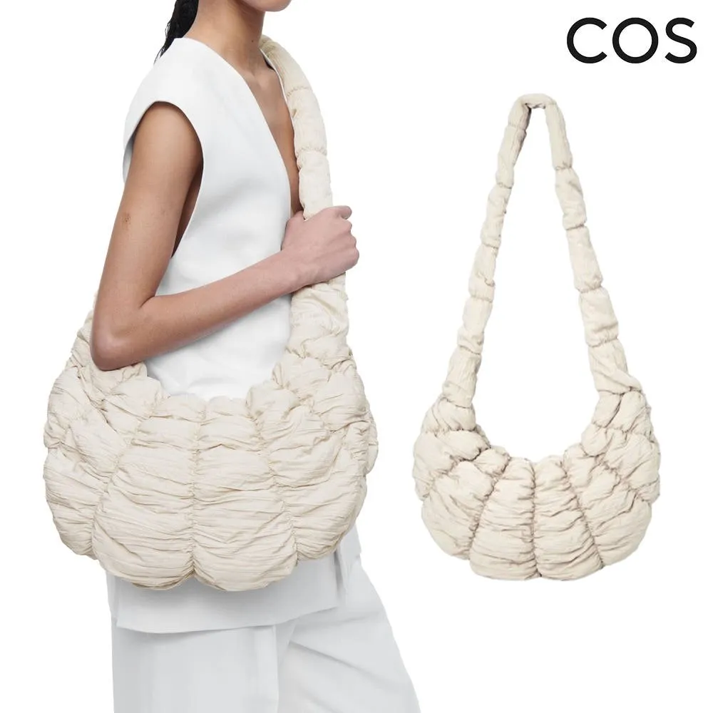 COS 코스 가방 리플 크로스바디 크루아상백 숄더백 토트백 크로스백 보부상 캐주얼 가방