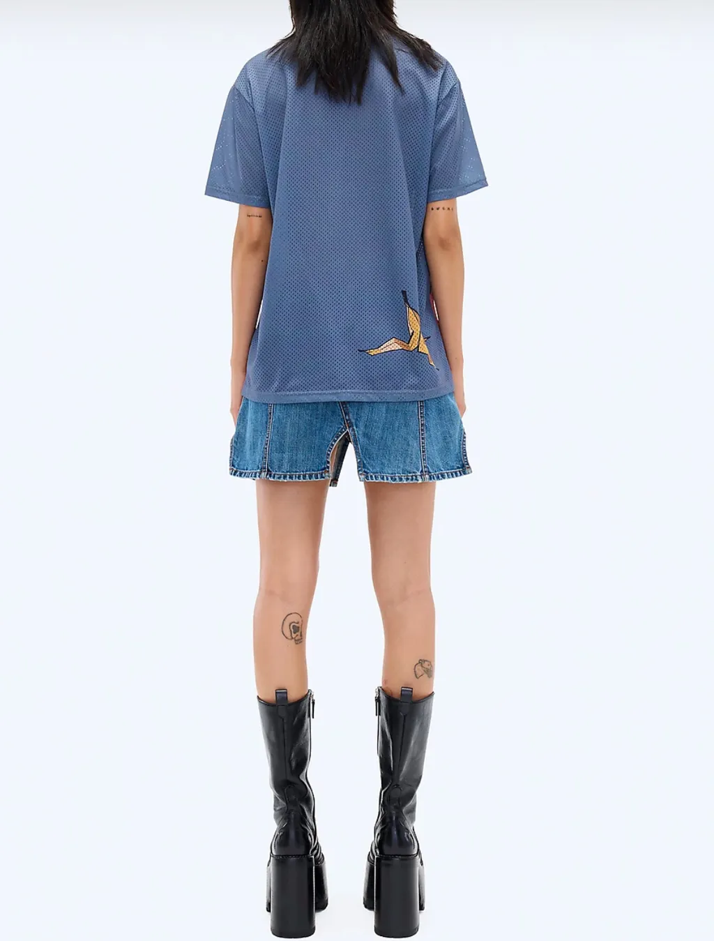 heaven by MARCJACOBS Gorillaz mesh tee