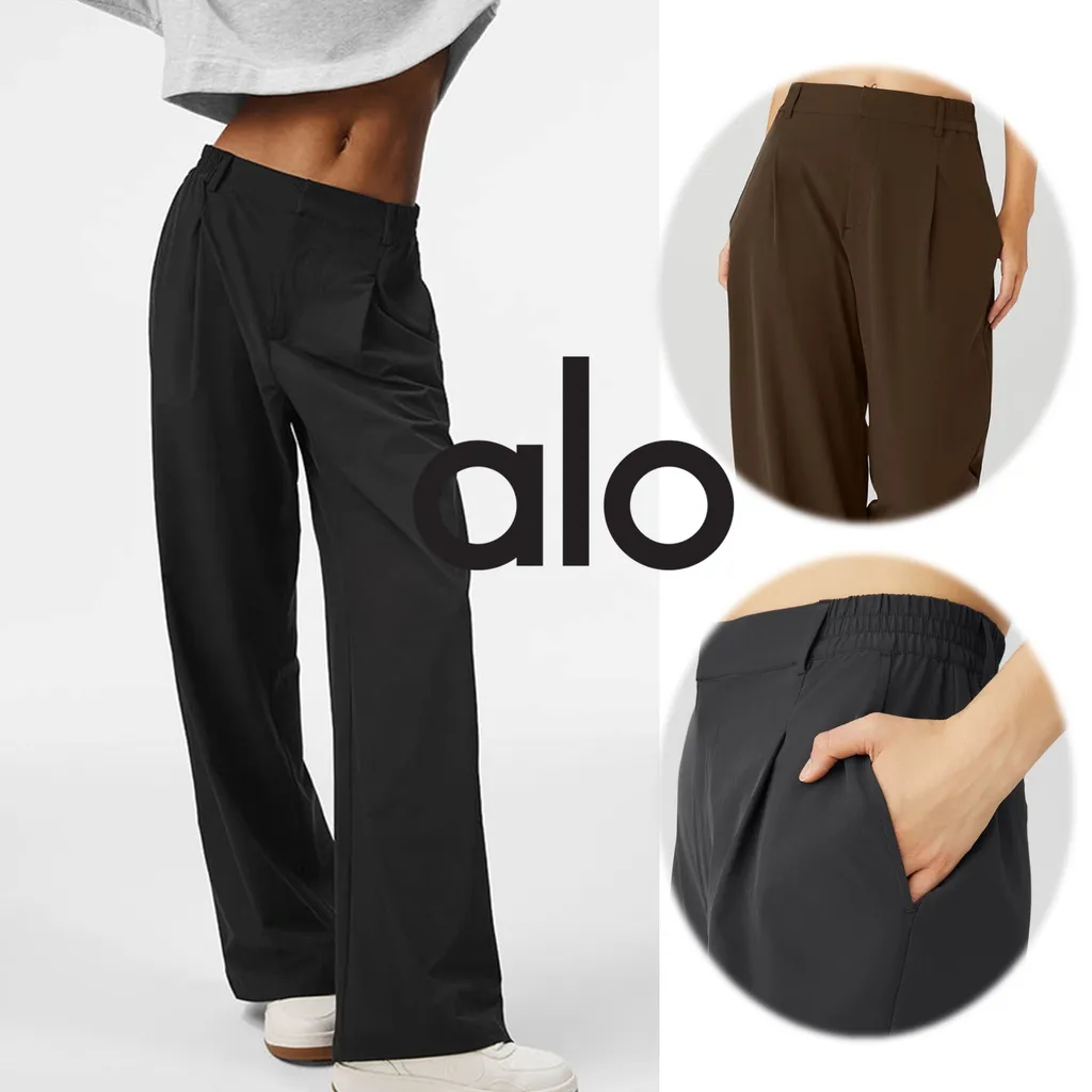 알로 요가 데일리 하이웨이스트 트라우저 팬츠 바지 HIGH-WAIST PURSUIT TROUSER | 상품 상세 | 크로켓