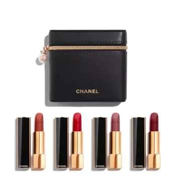 샤넬 [리미티드 파우치 포함 에디션] 4가지 루미너스 매트 립 컬러로 이루어진 세트