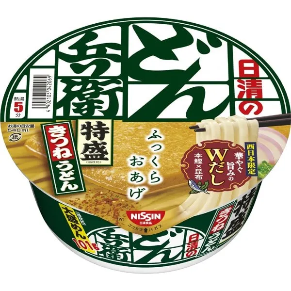 닛신식품 돈베이 특대 키츠네우동 (서) 130g 일본컵라면 일본라면 일본인스턴트