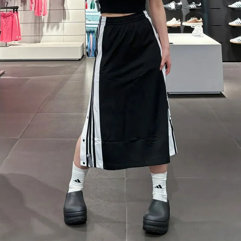 아디다스 스커트 아디브레이크 옆트임 치마 블랙 IU2527