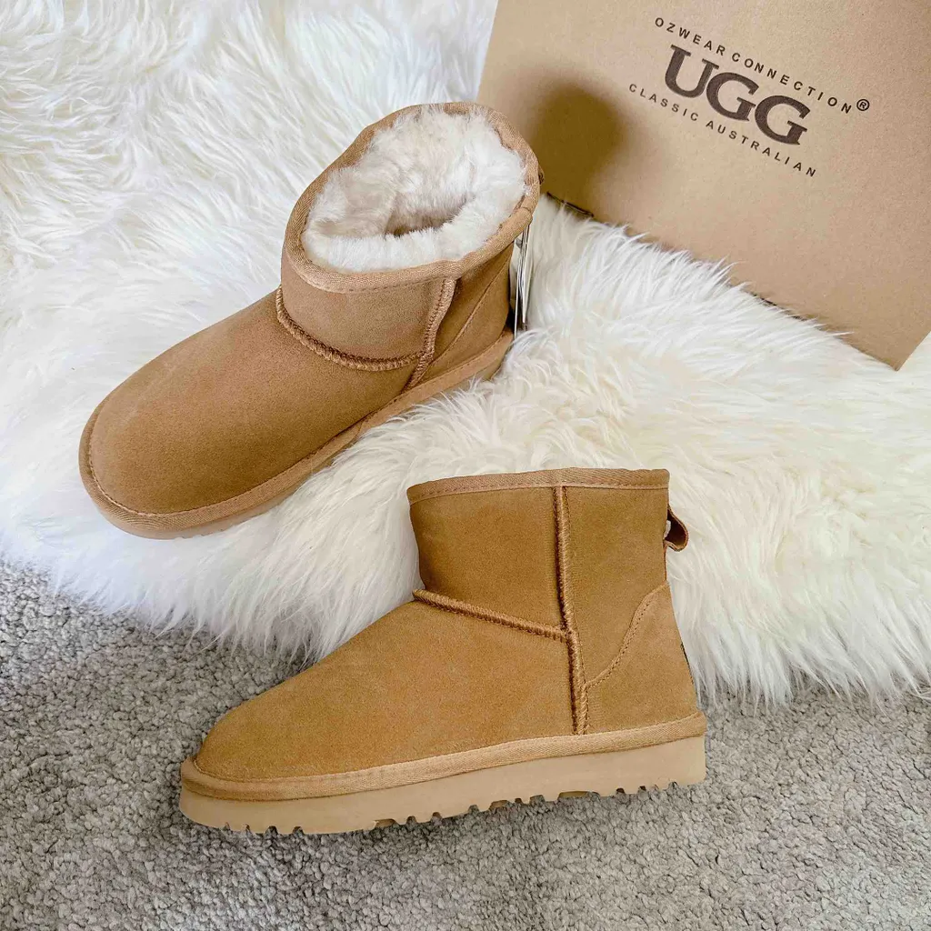 호주어그 오즈웨어 클래식 미니 어그부츠 소 스웨이드 OB664