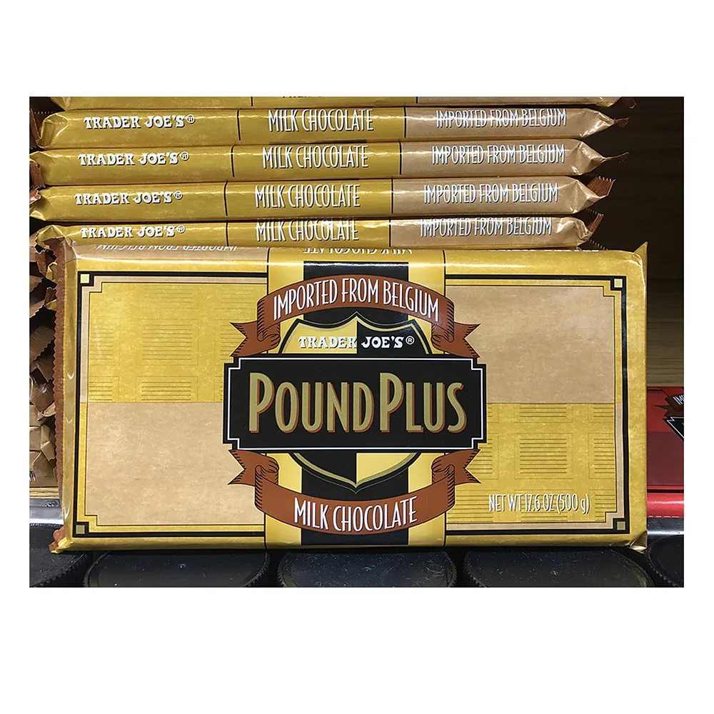 트레이더조 파운드 플러스 500g 2팩 밀크 초콜릿 Trader Joes Pound Plus Milk Chocolate ...