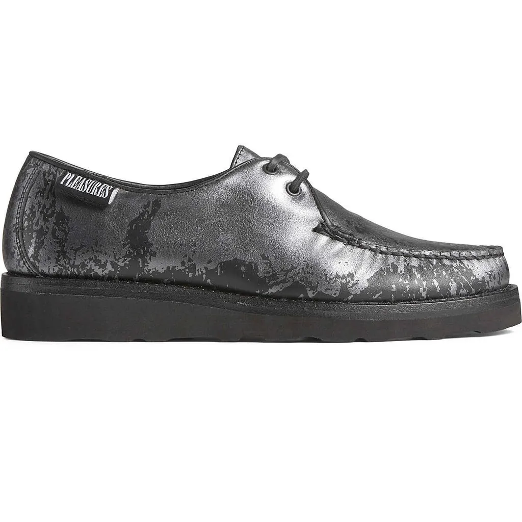 스페리 [해외] 스페리 X 플레저스 캡틴 비브람 옥스포드 SPERRY X PLEASURES CAPTAINS OXFORD 메탈릭 실버