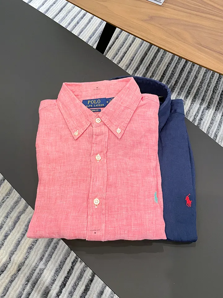 폴로 랄프로렌 클래식핏 리넨셔츠 남녀공용(2컬러)