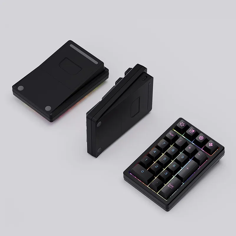 키쿨 Keycool K21MAX 숫자 패드 메탈 넘버 키보드 알루미늄 무선 블루투스 넘버패드 호설축 | 크로켓