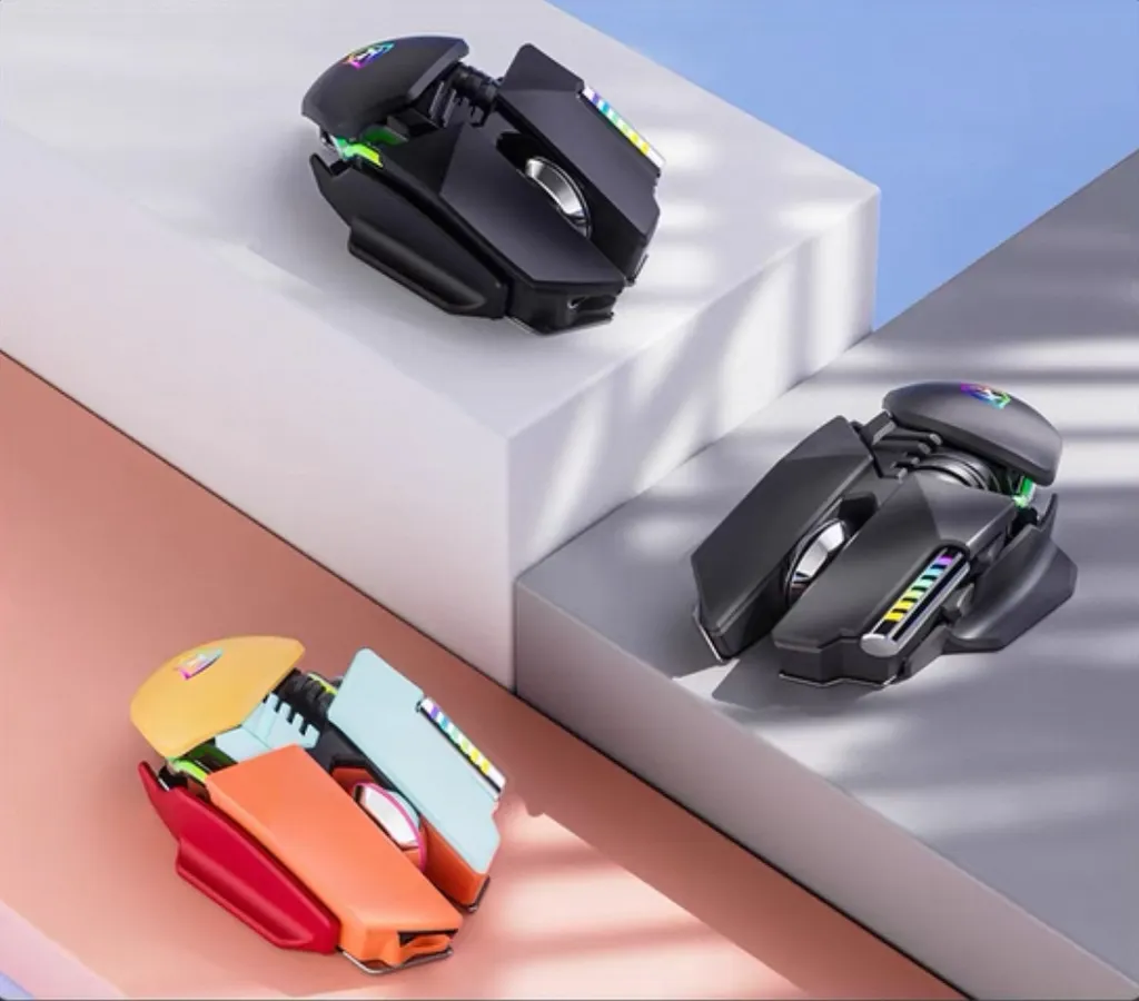 KEPUSI P3PRO 2.4G 게이밍 마우스 PAW3950 무선 기장조절가능 | 크로켓