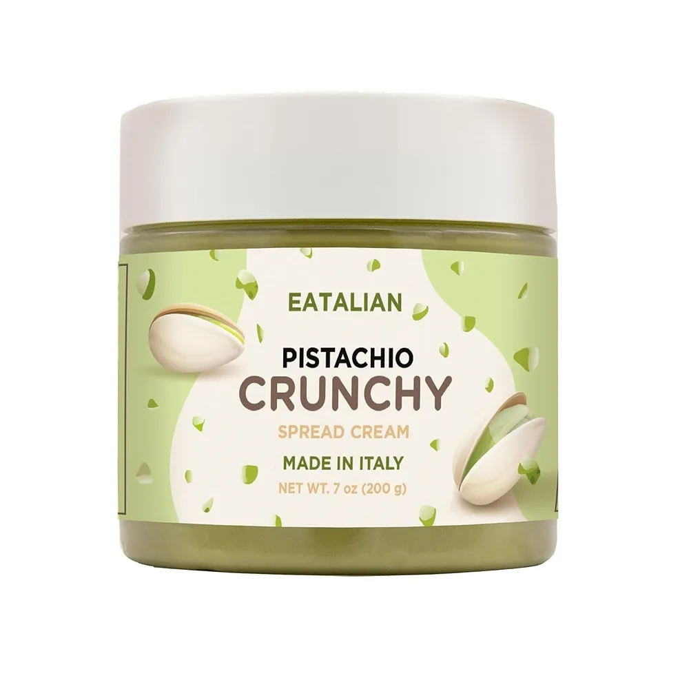 EATALIAN 크런치 피스타치오 스프레드 크림 200g EATALIAN by AMZ BETTER Spreadable Crunchy Pistac
