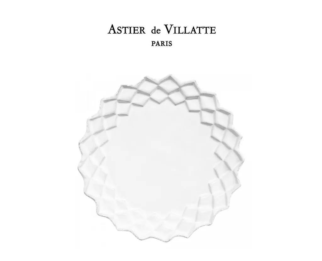 [해외] 아스띠에드빌라트 (Astier de Villatte) Large Cube Saucer [관부가세포함]