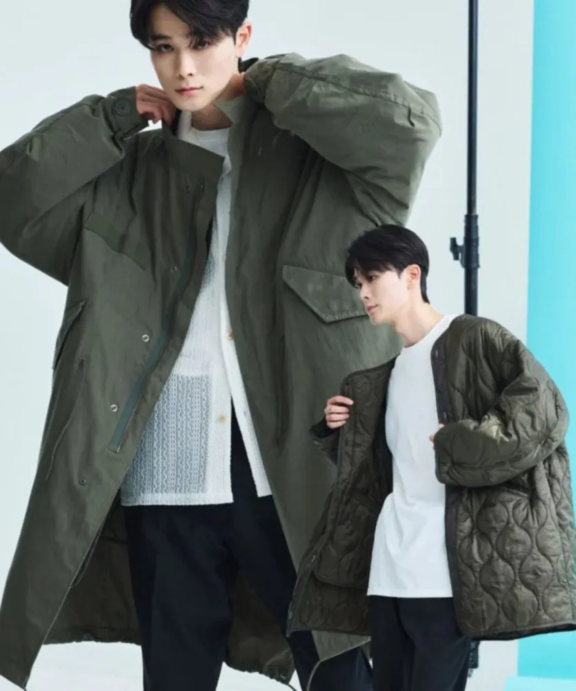 프릭스스토어 개파카 24FW M65 라이너 세트 모즈 코트 1052248900889 [일본 편집샵 세일]