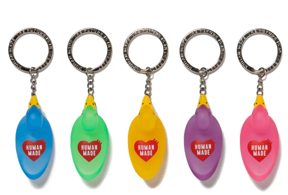 휴먼메이드 HUMAN MADE DUCK PVC KEY CHAIN 오리 PVC 키 체인 키링