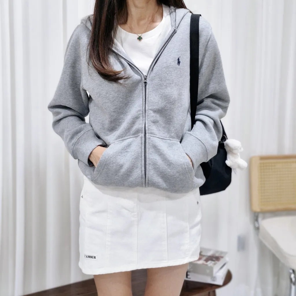 폴로 랄프로렌 보이즈 기모 후드 집업 남녀공용 여성 여자