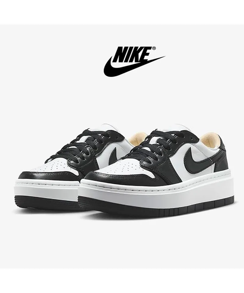 일본 나이키 에어조던1 엘리베이트 로우 화이트 블랙 운동화 DH7004-109