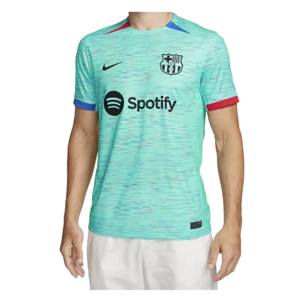 나이키 NIKE FC 바르셀로나 2023/24 스타디움 서드 맨즈 드라이핏 축구 레플리카 유니폼 DX9820-487 | 크로켓