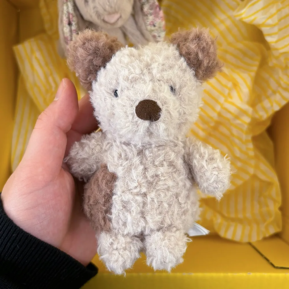 [해외] 젤리캣 리틀 펍 강아지 인형 우븐 백참 키링 키홀더 열쇠고리 17cm