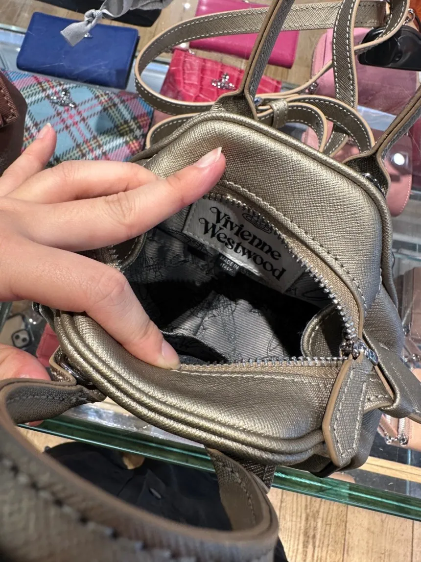 영국직구) 비비안웨스트우드 미니 야스민 여성 투웨이백 3종 4201008AW L0033/ 비비안웨스트우드직구/비비안웨스트우드여성가방 |  크로켓