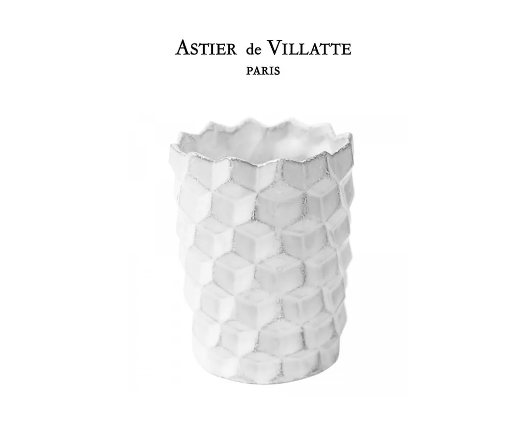 [해외] 아스띠에드빌라트 (Astier de Villatte) Cube Vase [관부가세포함]
